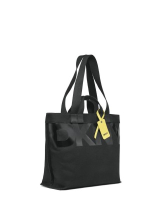 Γυναικεία μαύρη τσάντα υφασμάτινη - Dkny R51AGJ48 Γυναικεία μαύρη τσάντα υφασμάτινη - Dkny R51AGJ48