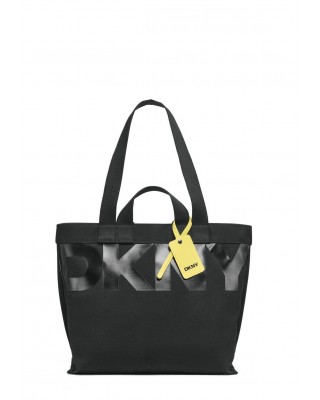 Γυναικεία μαύρη τσάντα υφασμάτινη - Dkny R51AGJ48 Γυναικεία μαύρη τσάντα υφασμάτινη - Dkny R51AGJ48