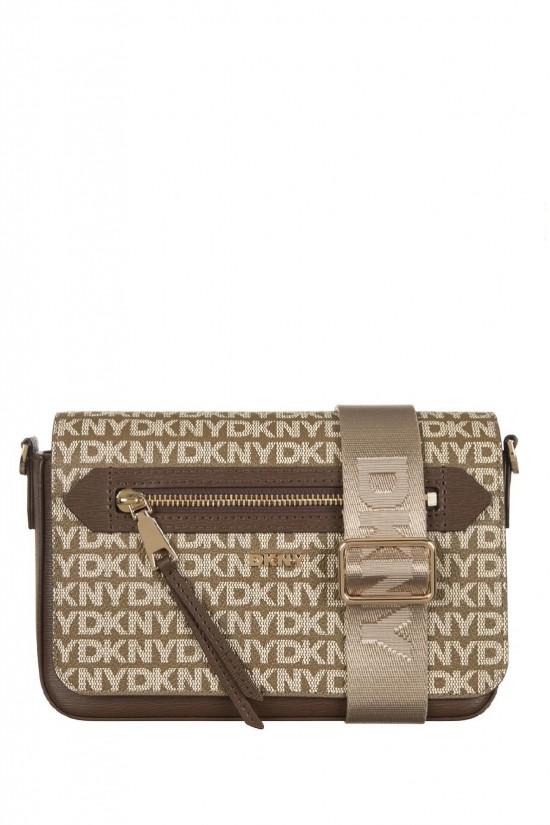 Γυναικεία καφέ τσάντα χιαστί - DKNY Bryant Ave R42EYE21