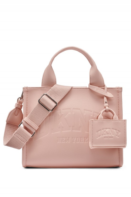 Γυναικεία μικρή ροζ τσάντα - DKNY Handlee R53AAC80 Pale Blush