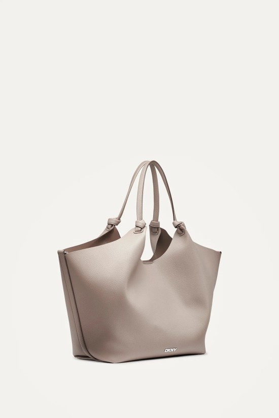 Γυναικεία γκρι μεγάλη τσάντα tote - DKNY LG Paula Tote R42BAE48 MNK