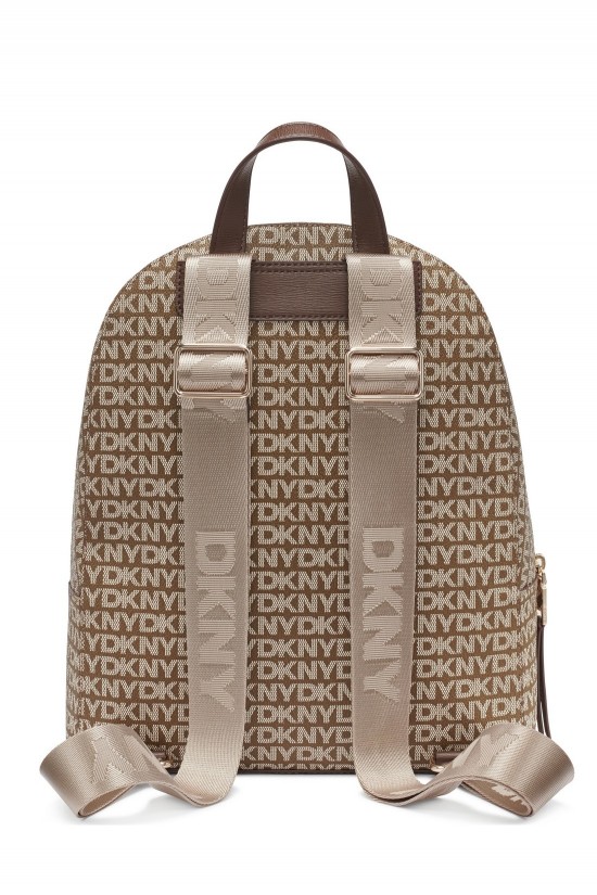 Γυναικεία καφέ τσάντα πλάτης - DKNY Bryant Ave R51KYJ33