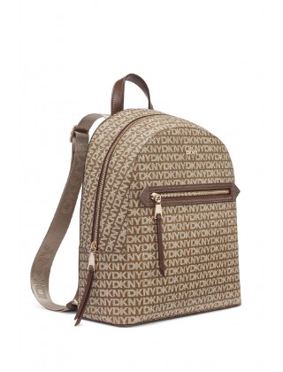 Γυναικεία καφέ τσάντα πλάτης - DKNY Bryant Ave R51KYJ33