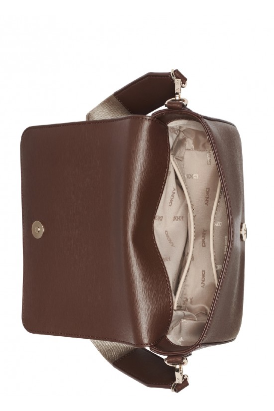 Γυναικεία καφέ τσάντα χιαστί - DKNY Bryant Ave R42EYE21