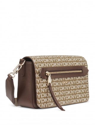 Γυναικεία καφέ τσάντα χιαστί - DKNY Bryant Ave R42EYE21