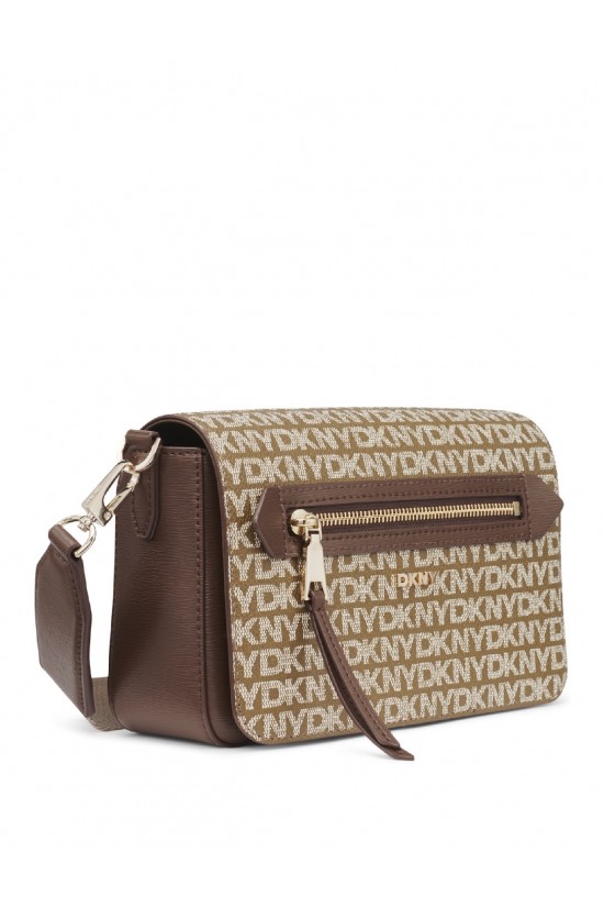 Γυναικεία καφέ τσάντα χιαστί - DKNY Bryant Ave R42EYE21