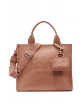 Γυναικεία καφέ τσάντα χειρός/ώμου - DKNY Handlee Md Tote R53AAR57