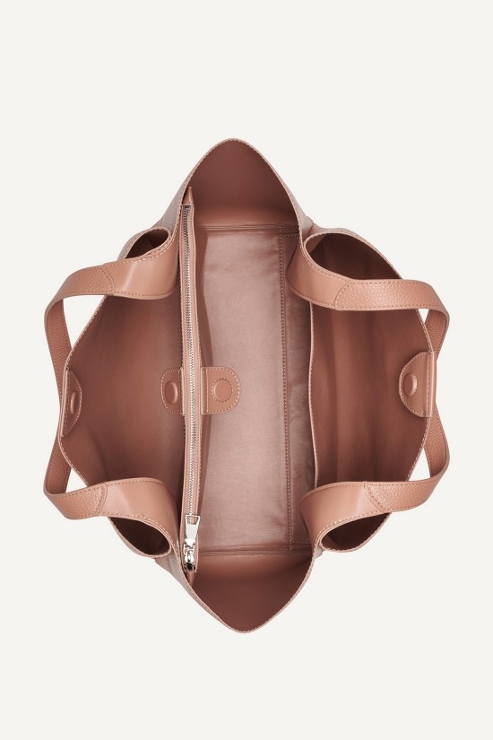 Γυναικεία καφέ τσάντα ώμου - DKNY Willa Tote R43AYG32