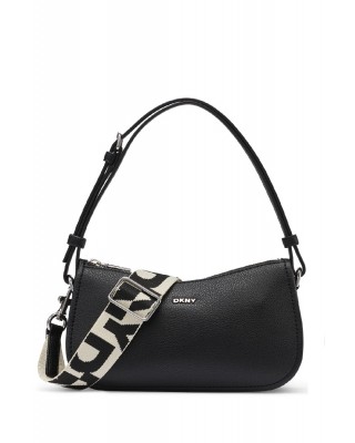 Γυναικεία μαύρη τσάντα ώμου - DKNY Nessa R543AO36