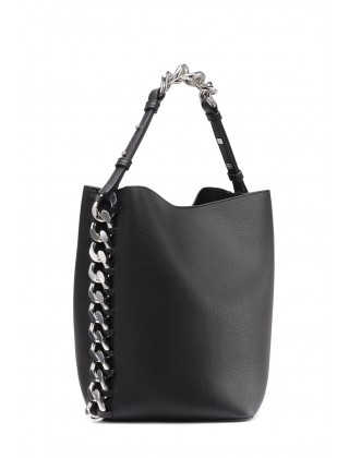 Γυναικεία μαύρη τσάντα χειρός - DKNY Riona Chain Bucket R54JA009