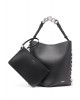 Γυναικεία μαύρη τσάντα χειρός - DKNY Riona Chain Bucket R54JA009