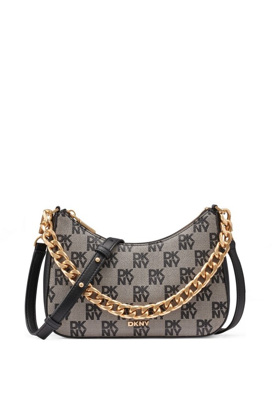 Γυναικεία μαύρη τσάντα χιαστί - DKNY Jenna R53E6I10