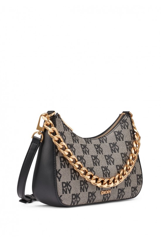 Γυναικεία μαύρη τσάντα χιαστί - DKNY Jenna R53E6I10
