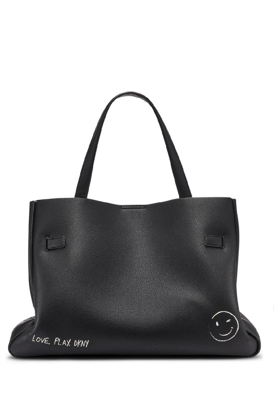 Γυναικεία μαύρη τσάντα ώμου - DKNY Bryar Satchels R54DDK43