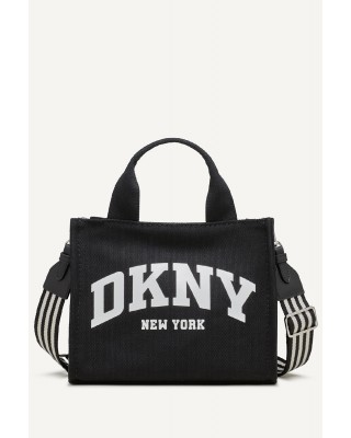 Γυναικεία μαύρη υφασμάτινη τσάντα - DKNY Hadlee R41AOC80