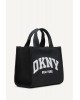 Γυναικεία μαύρη υφασμάτινη τσάντα - DKNY Hadlee R41AOC80