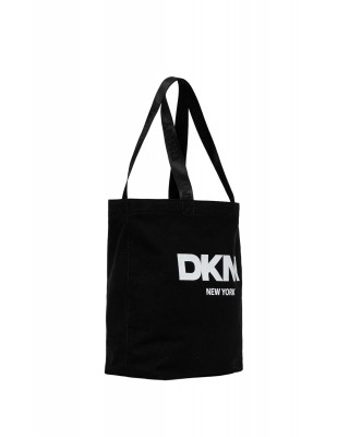 Γυναικεία μαύρη υφασμάτινη τσάντα ώμου - DKNY R53AGN37 Γυναικεία μαύρη υφασμάτινη τσάντα ώμου - DKNY R53AGN37