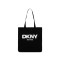 Γυναικεία μαύρη υφασμάτινη τσάντα ώμου - DKNY R53AGN37