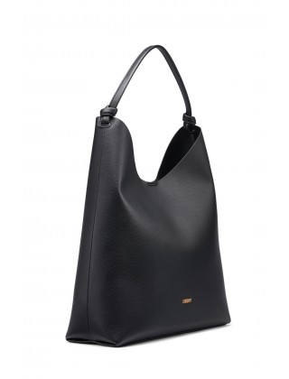 Γυναικεία μεγάλη μαύρη τσάντα ώμου - DKNY Paula Hobo R54CAO07