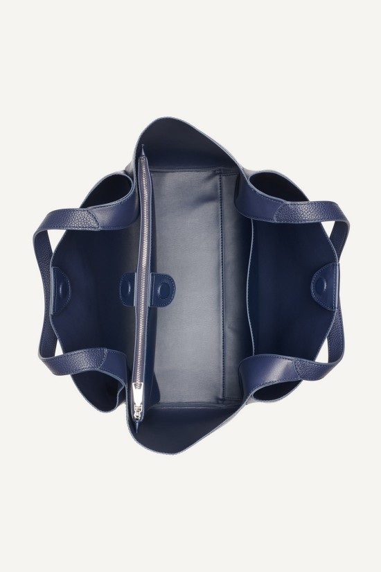 Γυναικεία μπλε τσάντα ώμου - DKNY Willa Tote R43AYG32