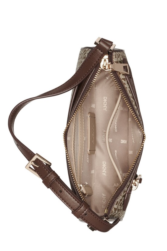 Γυναικεία καφέ τσάντα - DKNY Bryant Crossbody R42HYE18