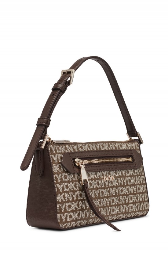 Γυναικεία καφέ τσάντα - DKNY Bryant Crossbody R42HYE18