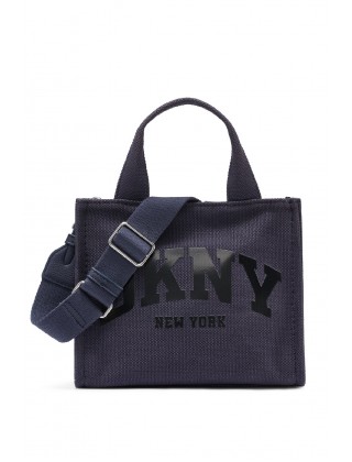 Γυναικεία μπλε υφασμάτινη τσάντα - DKNY Hadlee R41AOC80