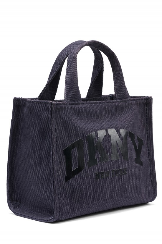 Γυναικεία μπλε υφασμάτινη τσάντα - DKNY Hadlee R41AOC80