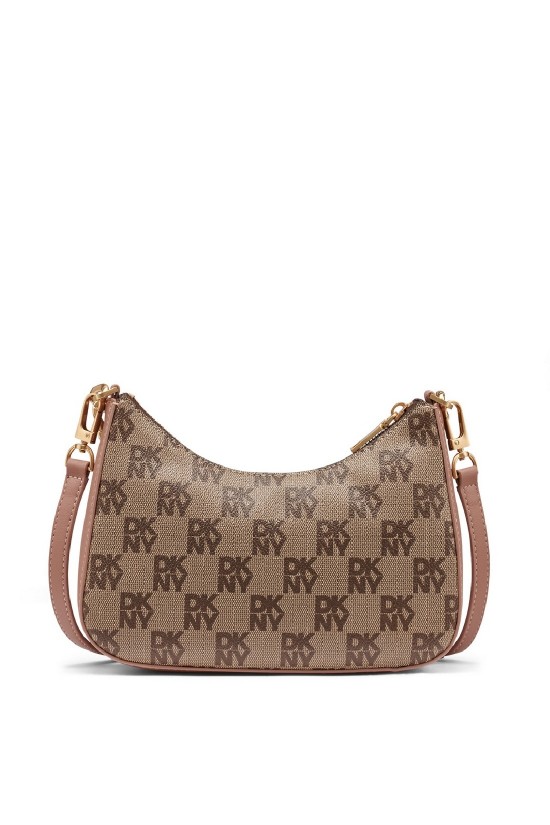 Γυναικεία καφέ τσάντα χιαστί - DKNY Jenna R53E6I10