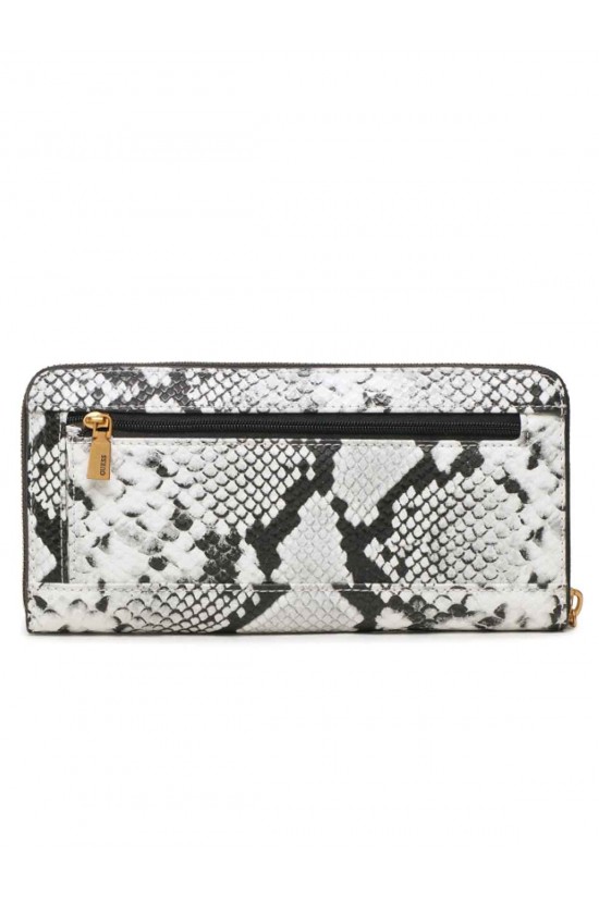 Women's large wallet with print - Guess Katey Natural KP787046