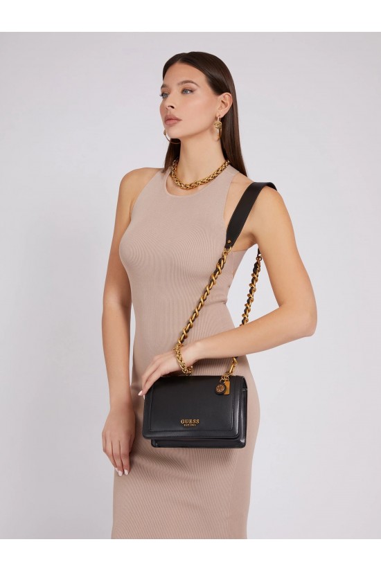 Guess Abey Mini Crossbody - Black VB855821 Guess Abey Mini Crossbody - Black VB855821
