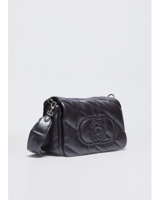 Γυναικεία ανθρακί καπιτονέ τσάντα ώμου - Liu Jo AF4137E0022 Γυναικεία ανθρακί καπιτονέ τσάντα ώμου - Liu Jo AF4137E0022