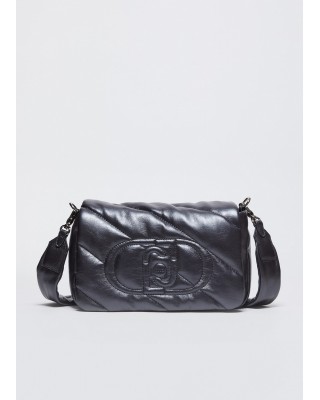 Γυναικεία ανθρακί καπιτονέ τσάντα ώμου - Liu Jo AF4137E0022 Γυναικεία ανθρακί καπιτονέ τσάντα ώμου - Liu Jo AF4137E0022