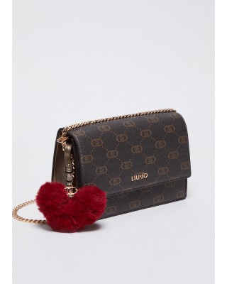 Γυναικεία καφέ χιαστί τσάντα με λογότυπο - Liu Jo AF4253E0668 Γυναικεία καφέ χιαστί τσάντα με λογότυπο - Liu Jo AF4253E0668