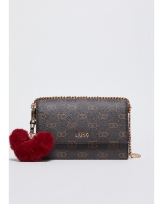 Γυναικεία καφέ χιαστί τσάντα με λογότυπο - Liu Jo AF4253E0668 Γυναικεία καφέ χιαστί τσάντα με λογότυπο - Liu Jo AF4253E0668