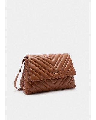 Γυναικεία καφέ καπιτονέ τσάντα - Liu Jo AF5189E0426 Γυναικεία καφέ καπιτονέ τσάντα - Liu Jo AF5189E0426