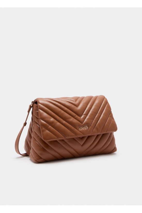 Γυναικεία καφέ καπιτονέ τσάντα - Liu Jo AF5189E0426 Γυναικεία καφέ καπιτονέ τσάντα - Liu Jo AF5189E0426
