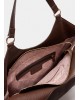 Γυναικεία καφέ μεγάλη τσάντα ώμου - Liu Jo AF5120E0161