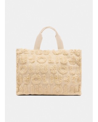 Γυναικεία shopper τσάντα με γούνινες λεπτομέρειες - Liu Jo 2F5027T0300 Γυναικεία shopper τσάντα με γούνινες λεπτομέρειες - Liu Jo 2F5027T0300