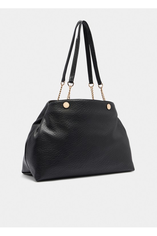 Γυναικεία μαύρη tote τσάντα - Liu Jo AF5002E0161 Γυναικεία μαύρη tote τσάντα - Liu Jo AF5002E0161