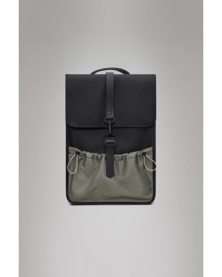 Unisex μαύρη αδιάβροχη τσάντα πλάτης - Rains Mini mix backpack 14280 Unisex μαύρη αδιάβροχη τσάντα πλάτης - Rains Mini mix backpack 14280