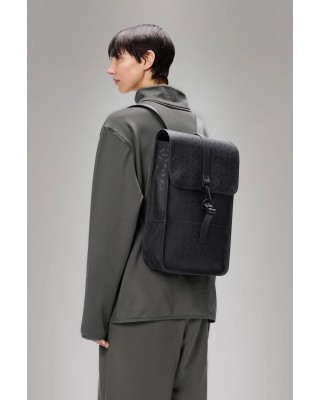 Unisex μαύρο αδιάβροχο σακίδιο πλάτης - House Rains 13020 Unisex μαύρο αδιάβροχο σακίδιο πλάτης - House Rains 13020