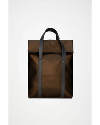 Unisex καφέ αδιάβροχη τσάντα πλάτης - Rains 2Way Tote Comet 12940
