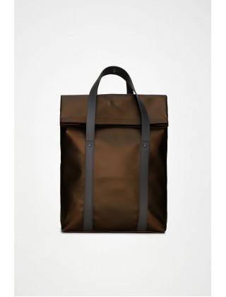 Unisex καφέ αδιάβροχη τσάντα πλάτης - Rains 2Way Tote Comet 12940