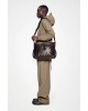 Unisex καφέ αδιάβροχη τσάντα ταχυδρόμου - Rains Sibu Dark Bag 16360