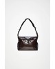 Unisex καφέ αδιάβροχη τσάντα ταχυδρόμου - Rains Sibu Dark Bag 16360