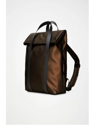 Unisex καφέ αδιάβροχη τσάντα πλάτης - Rains 2Way Tote Comet 12940