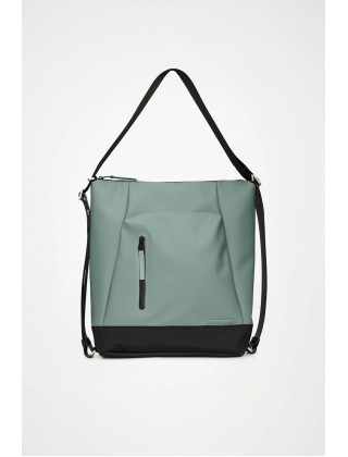 Unisex αδιάβροχη τσάντα πλάτης - Rains Otaru Hobo Backpack 12340 Sage