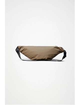 Unisex μπεζ αδιάβροχη τσάντα - Rains Dash Bum Bag 16270