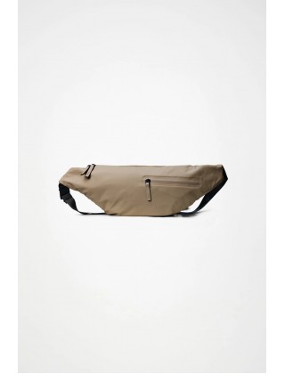 Unisex μπεζ αδιάβροχη τσάντα - Rains Dash Bum Bag 16270